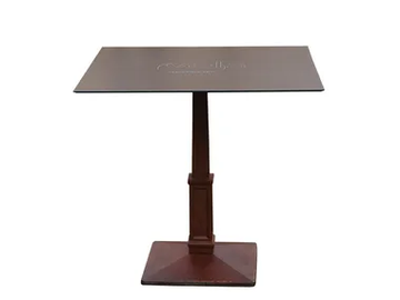 BALIS-44-Q - Square cast iron table by Vela Arredamenti - view 2